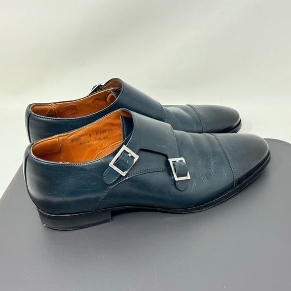 Wolf and Shepherd Monk Strap 9945 Dress Shoes Men’s size 9 - Picture 3 of 15